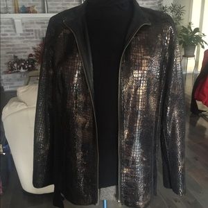 Reversible Leather Jacket